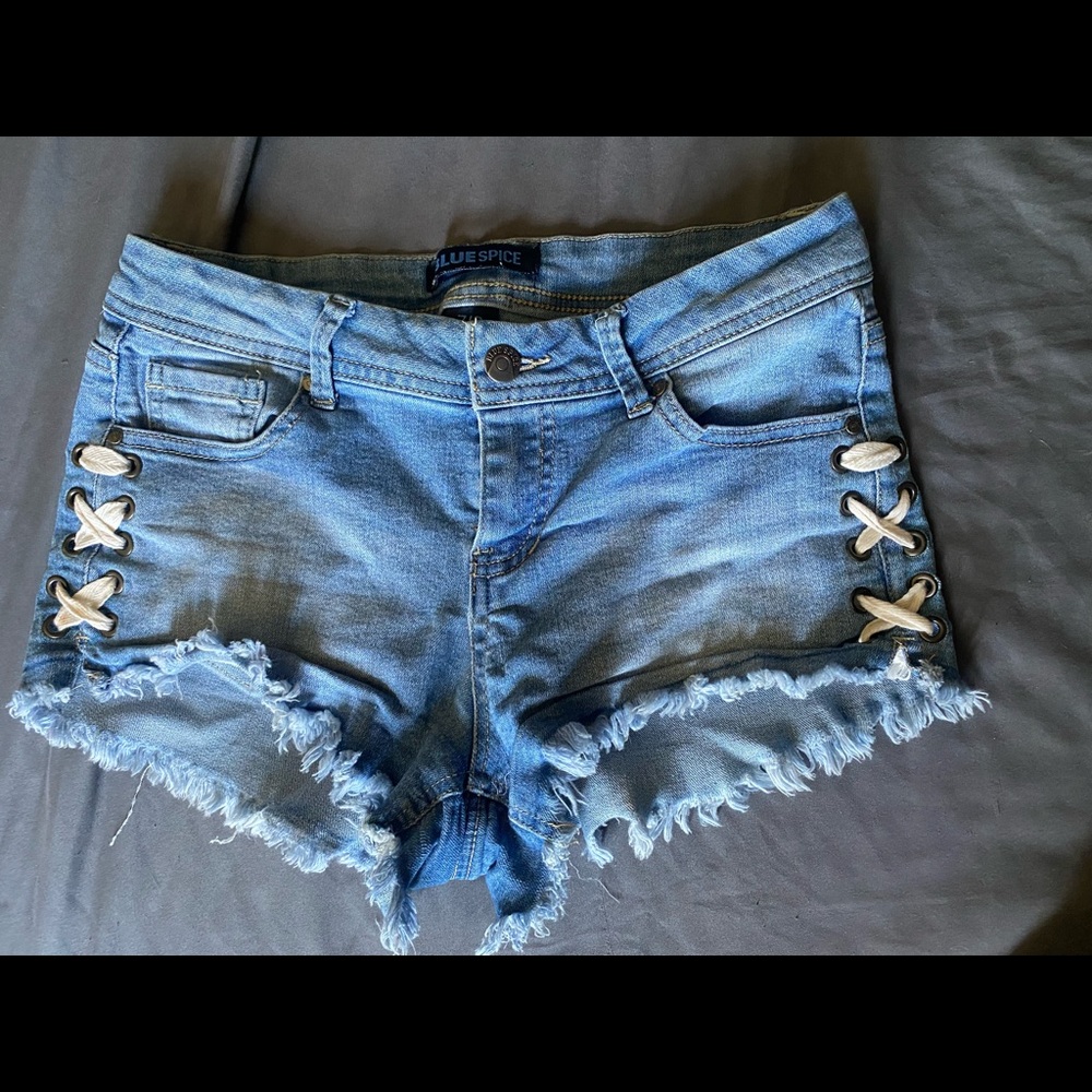 Blue Spice denim shorts